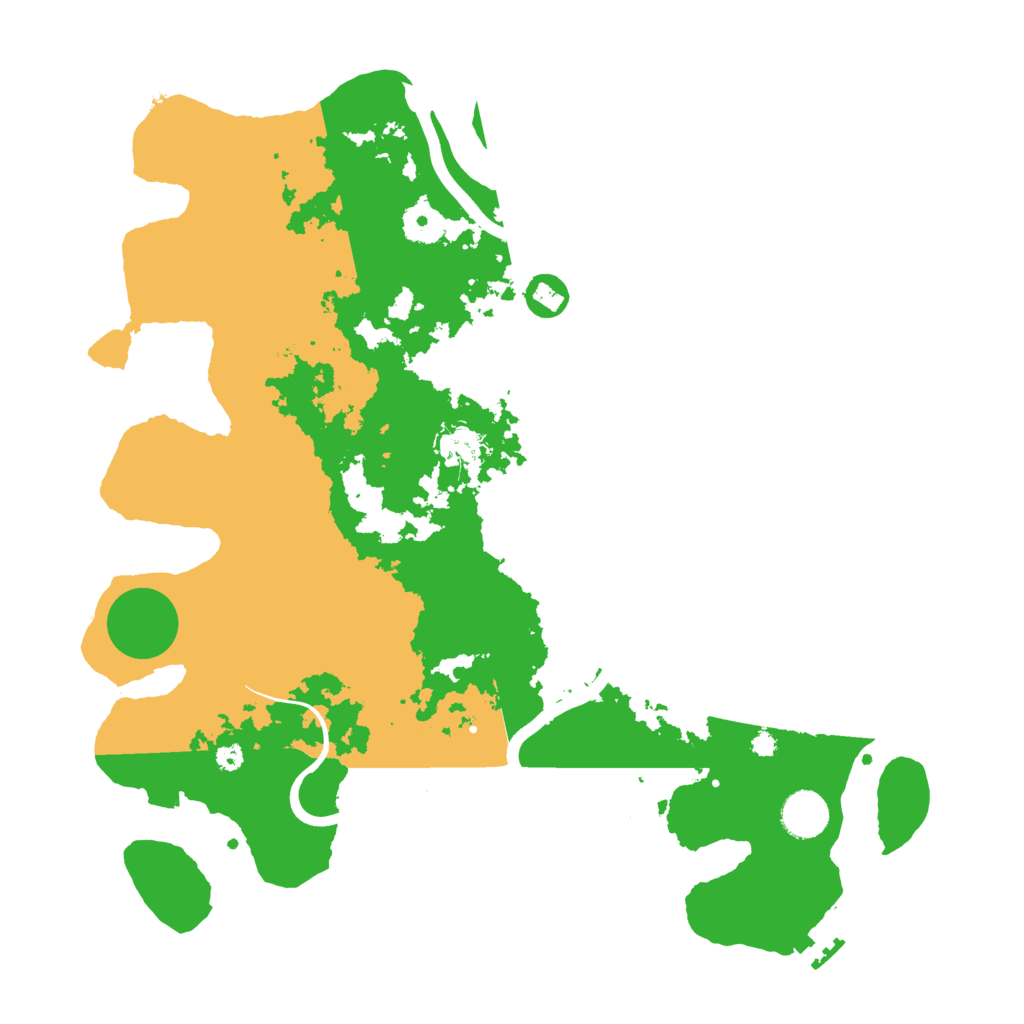 Biome Rust Map: Procedural Map, Size: 3802, Seed: 102