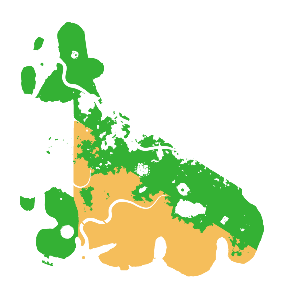 Biome Rust Map: Procedural Map, Size: 3850, Seed: 2060940947