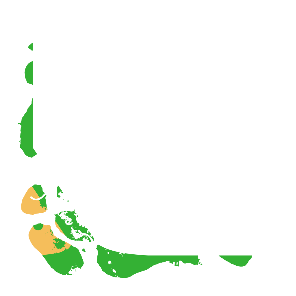 Biome Rust Map: Procedural Map, Size: 4000, Seed: 491324