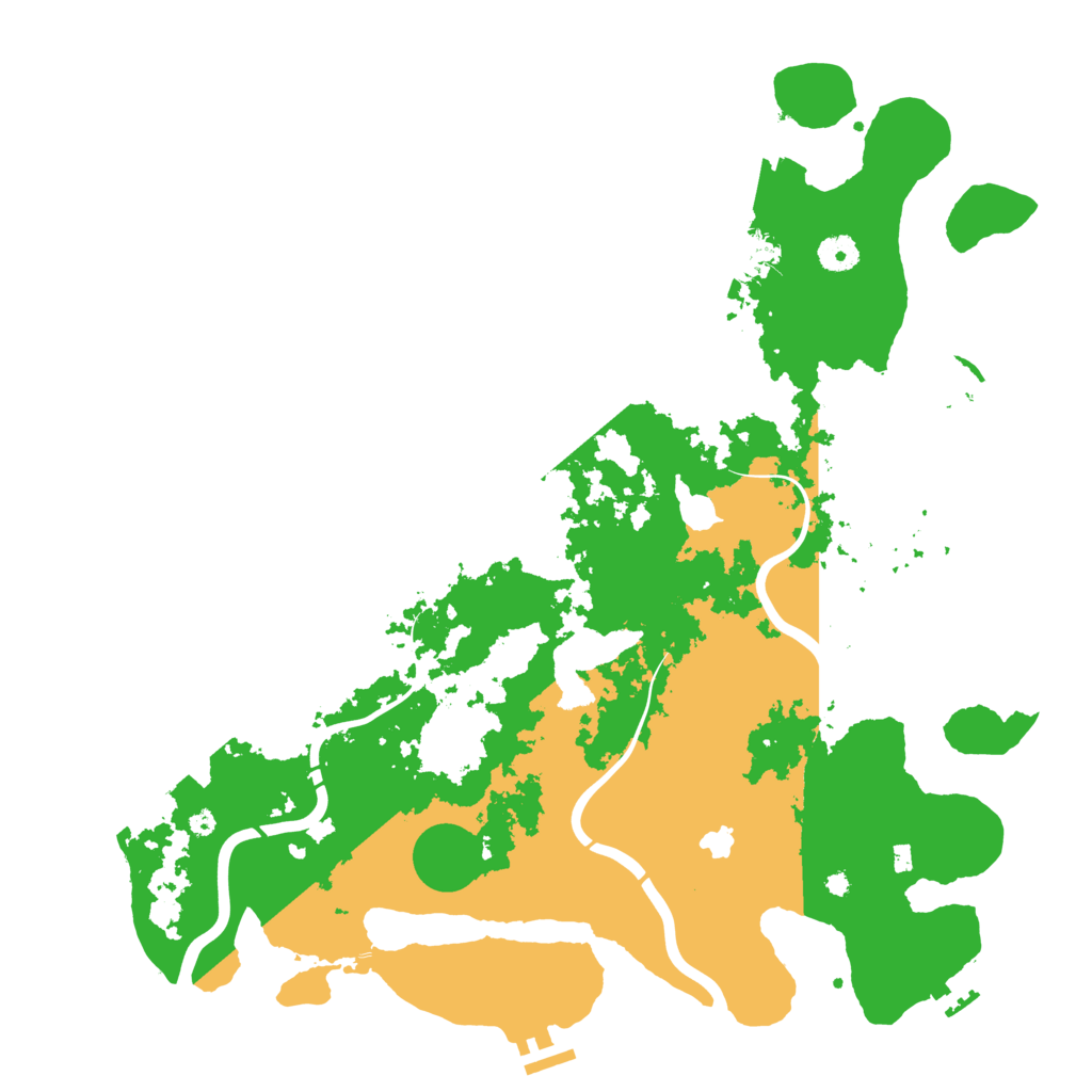 Biome Rust Map: Procedural Map, Size: 4250, Seed: 1094449516