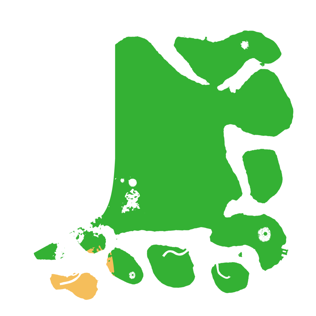 Biome Rust Map: Procedural Map, Size: 3500, Seed: 1230694982