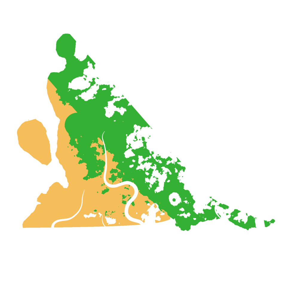 Biome Rust Map: Procedural Map, Size: 3700, Seed: 1662839