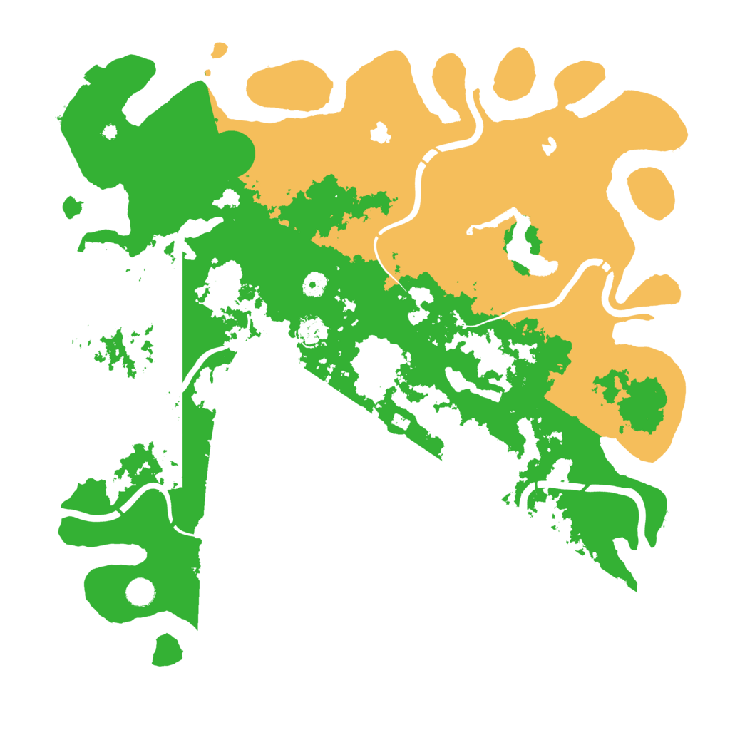 Biome Rust Map: Procedural Map, Size: 4500, Seed: 290733010