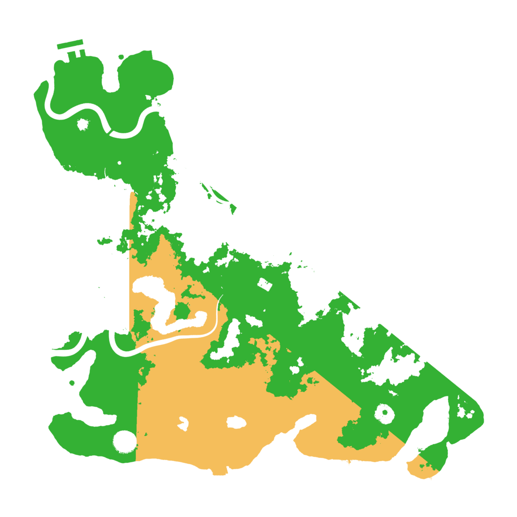 Biome Rust Map: Procedural Map, Size: 4000, Seed: 14125433