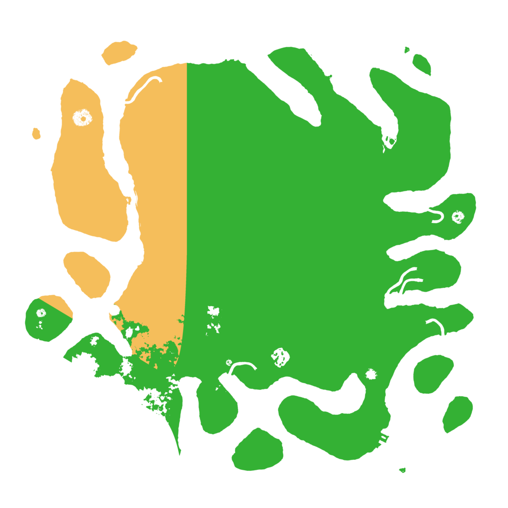 Biome Rust Map: Procedural Map, Size: 4250, Seed: 878699