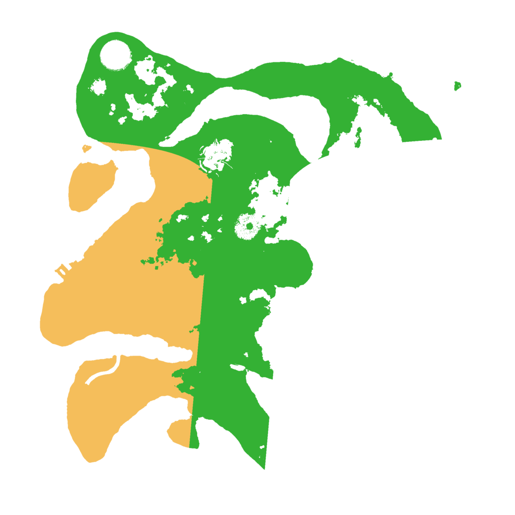 Biome Rust Map: Procedural Map, Size: 3000, Seed: 912036198