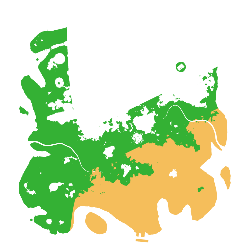Biome Rust Map: Procedural Map, Size: 4000, Seed: 2489769
