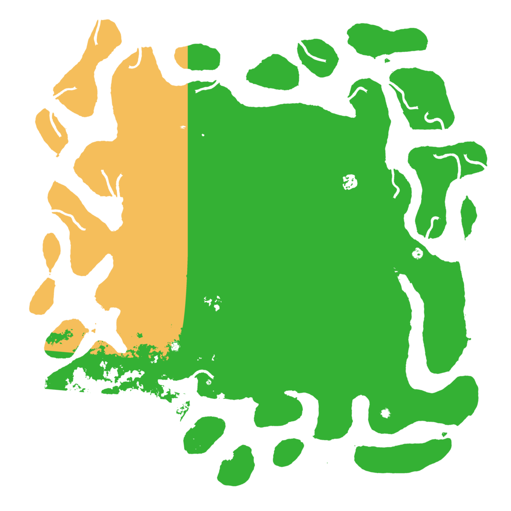 Biome Rust Map: Procedural Map, Size: 5000, Seed: 65423