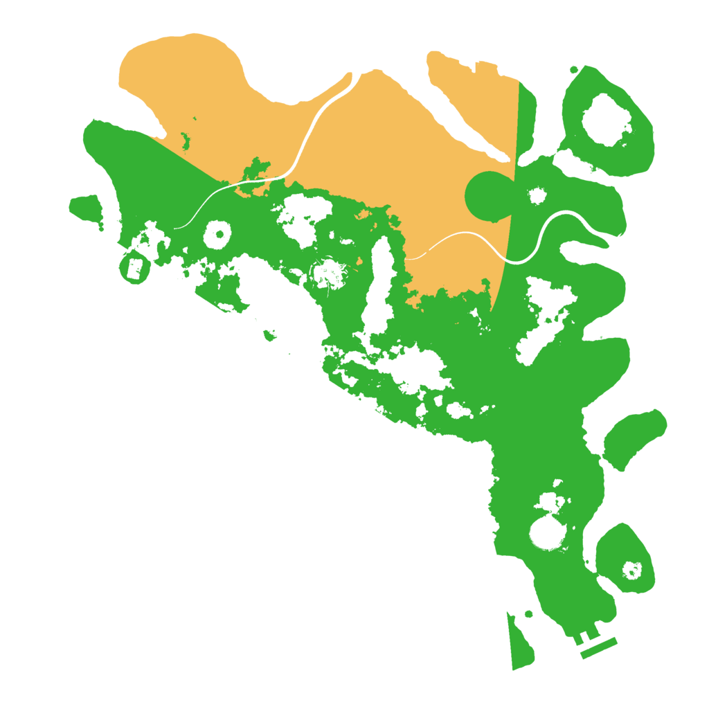 Biome Rust Map: Procedural Map, Size: 3750, Seed: 159642830