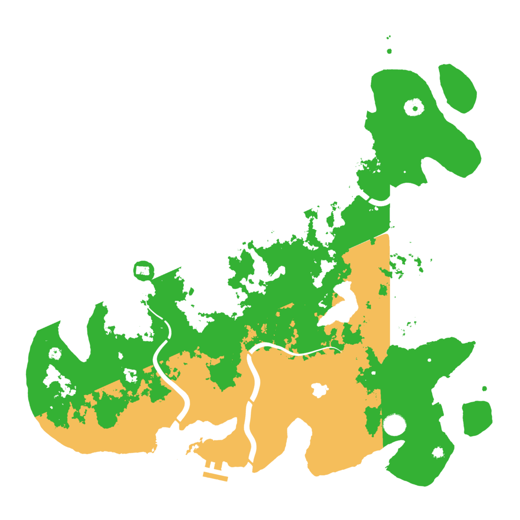 Biome Rust Map: Procedural Map, Size: 4200, Seed: 6723225