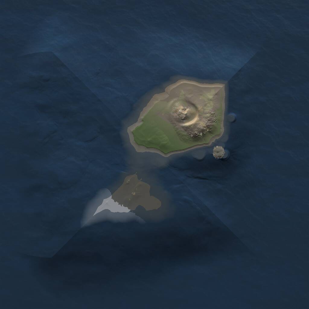 Rust Map: Procedural Map, Size: 1000, Seed: 343320, 1 Monuments