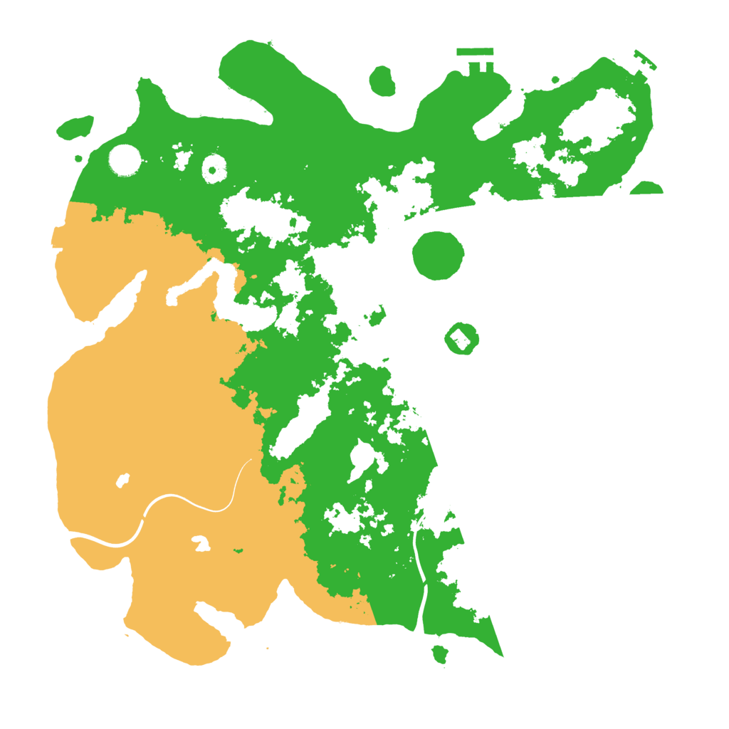 Biome Rust Map: Procedural Map, Size: 4000, Seed: 629