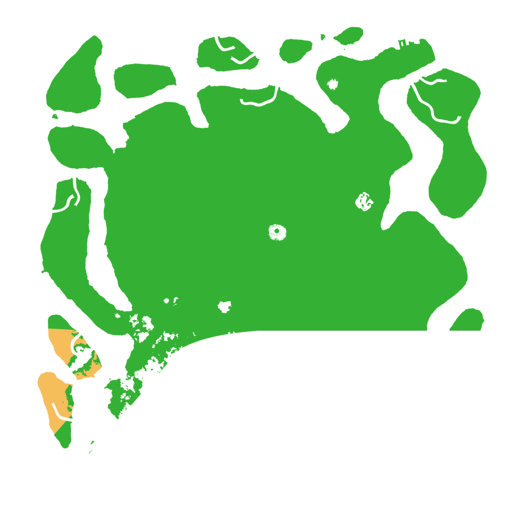 Biome Rust Map: Procedural Map, Size: 4500, Seed: 2234488