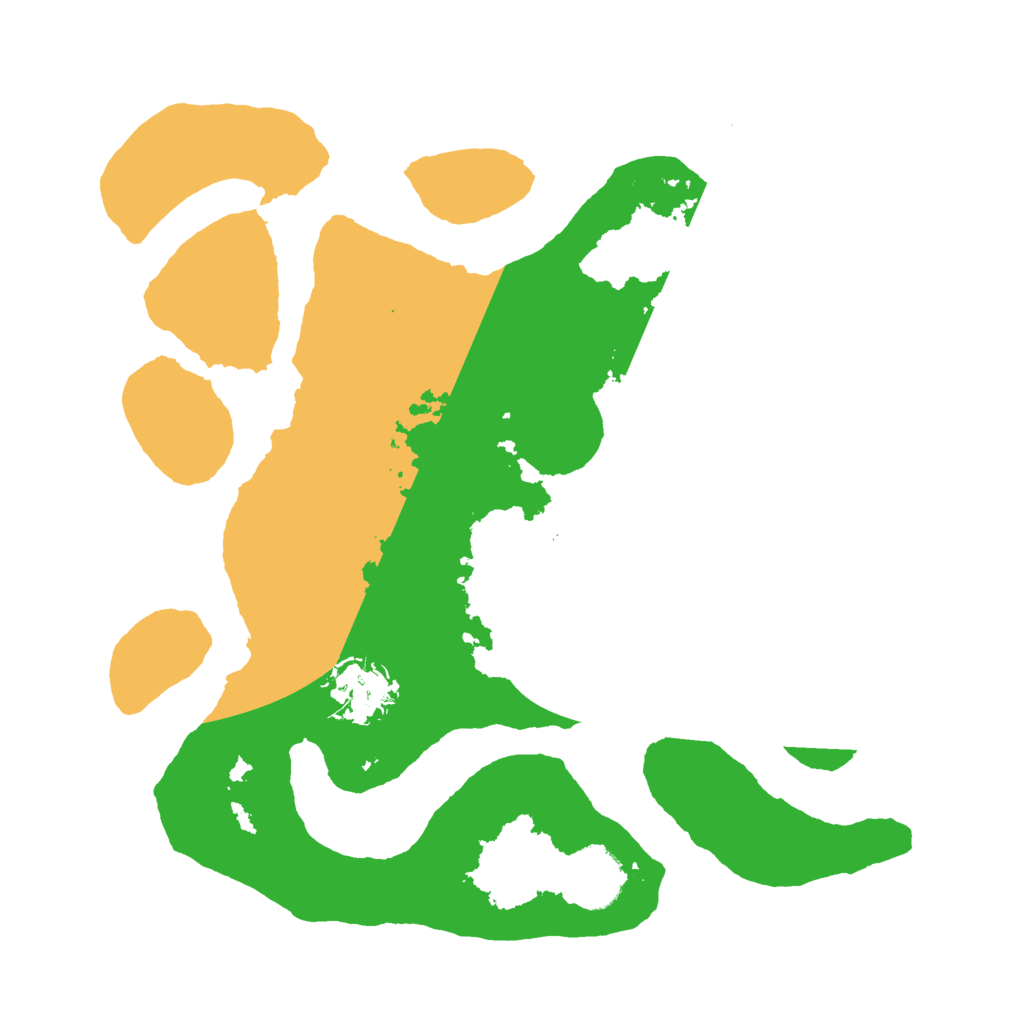 Biome Rust Map: Barren, Size: 3000, Seed: 76856458