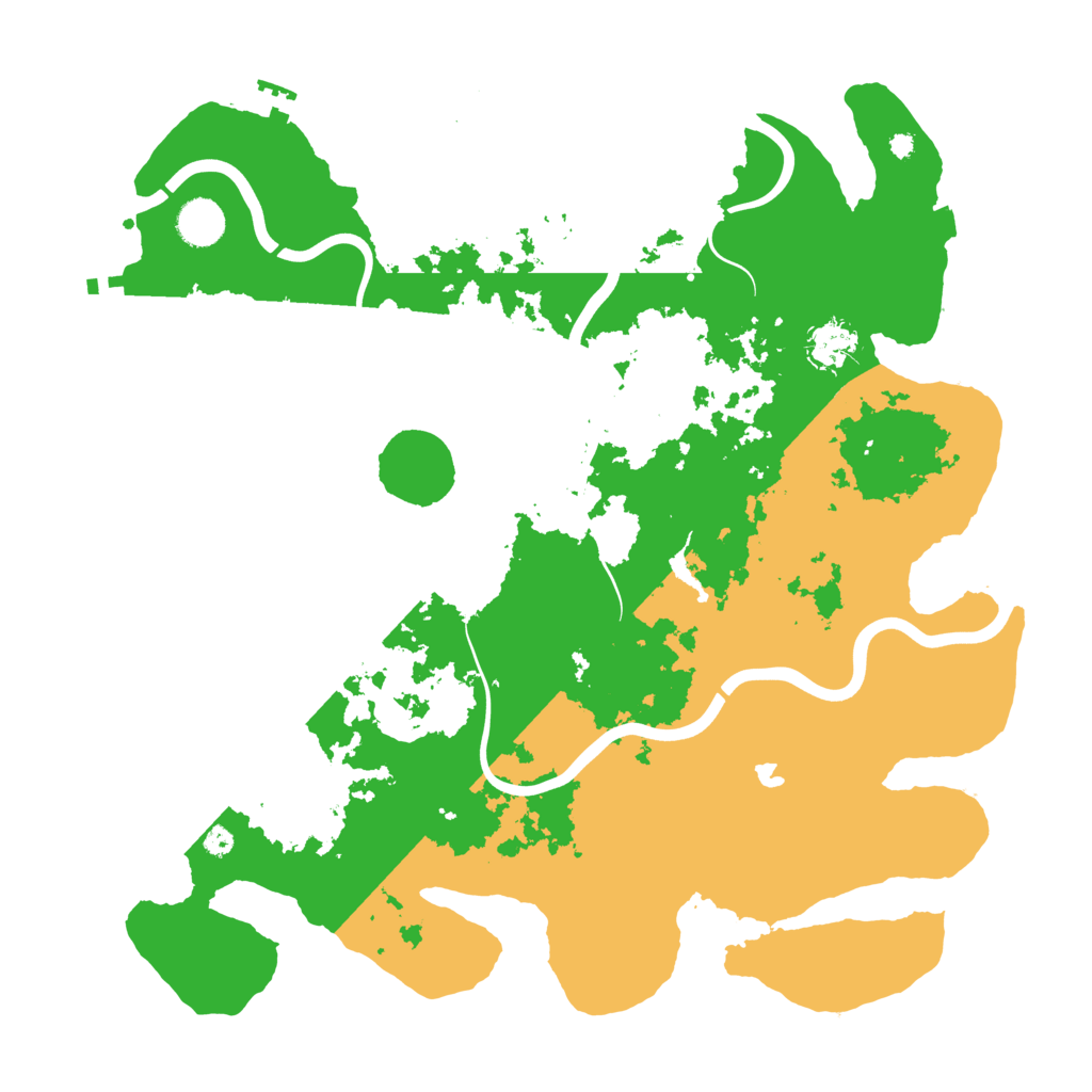 Biome Rust Map: Procedural Map, Size: 4000, Seed: 188727885