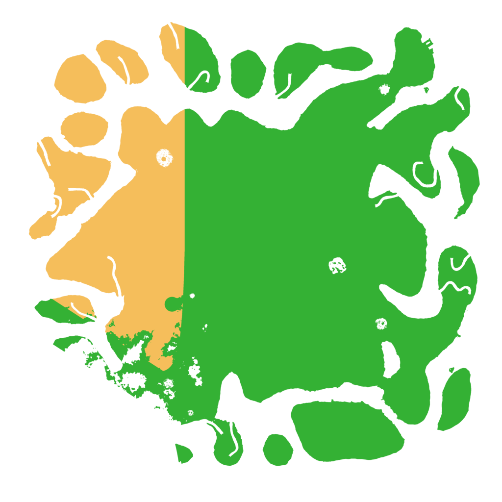 Biome Rust Map: Procedural Map, Size: 4500, Seed: 20510