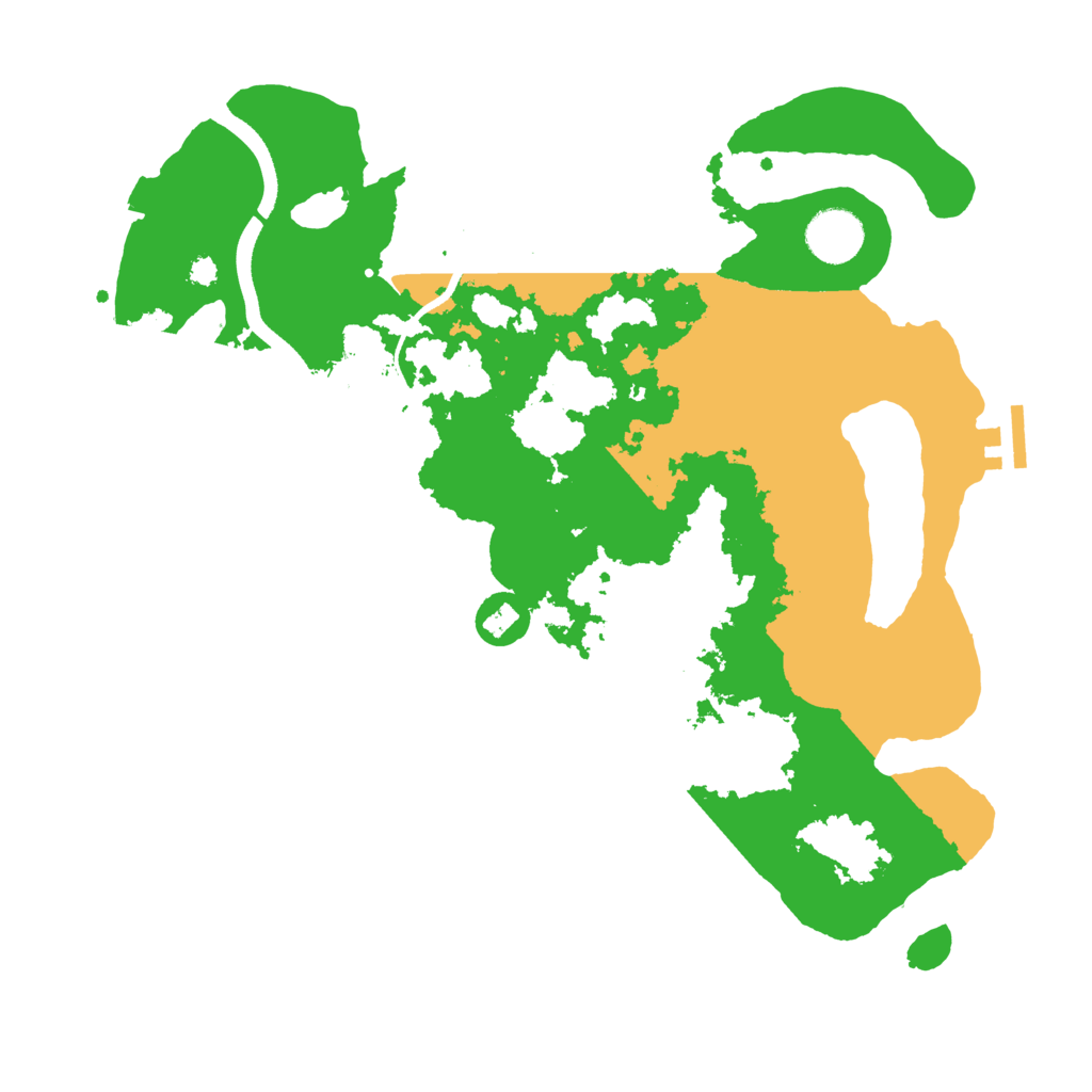 Biome Rust Map: Procedural Map, Size: 3500, Seed: 1710834118