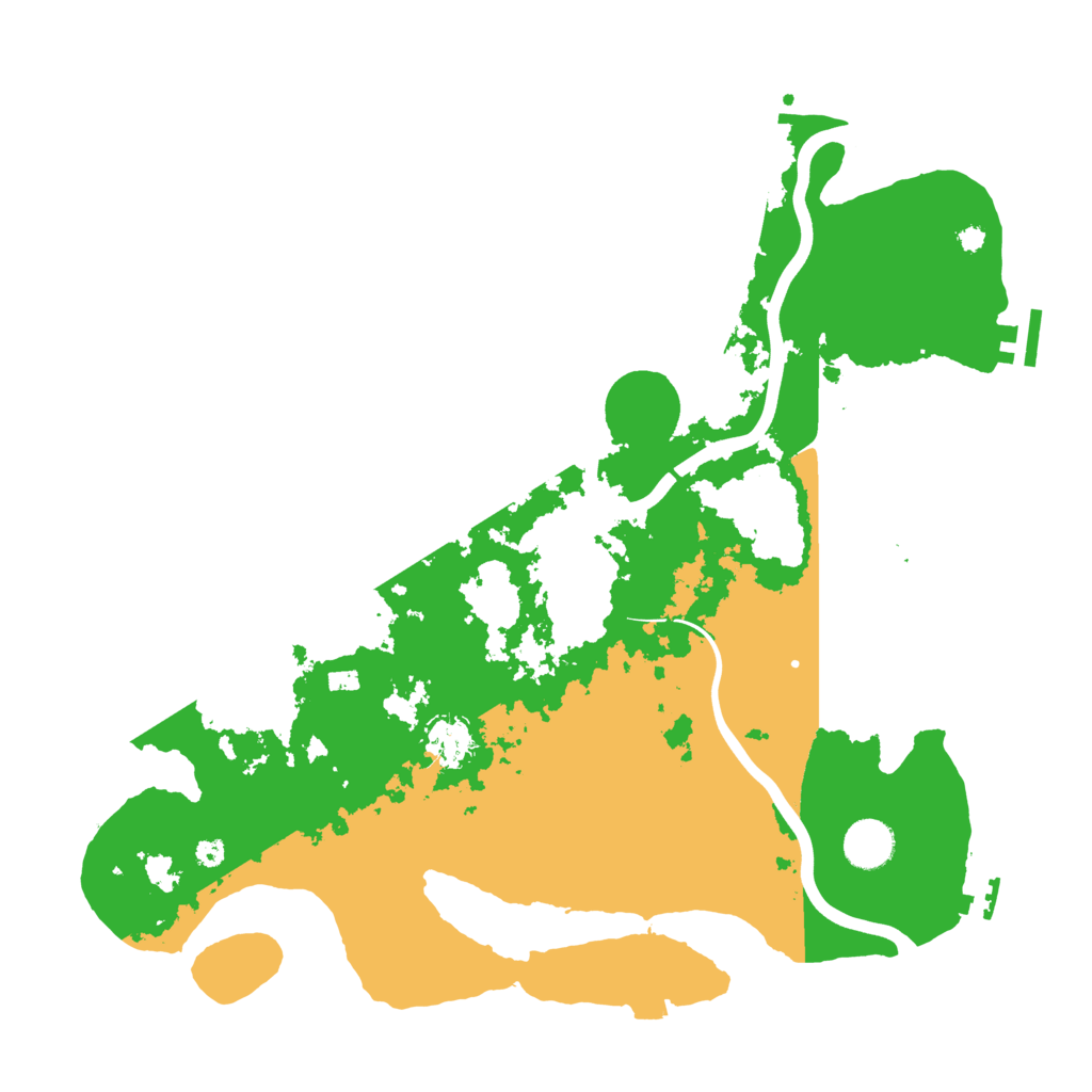 Biome Rust Map: Procedural Map, Size: 3850, Seed: 1233332763