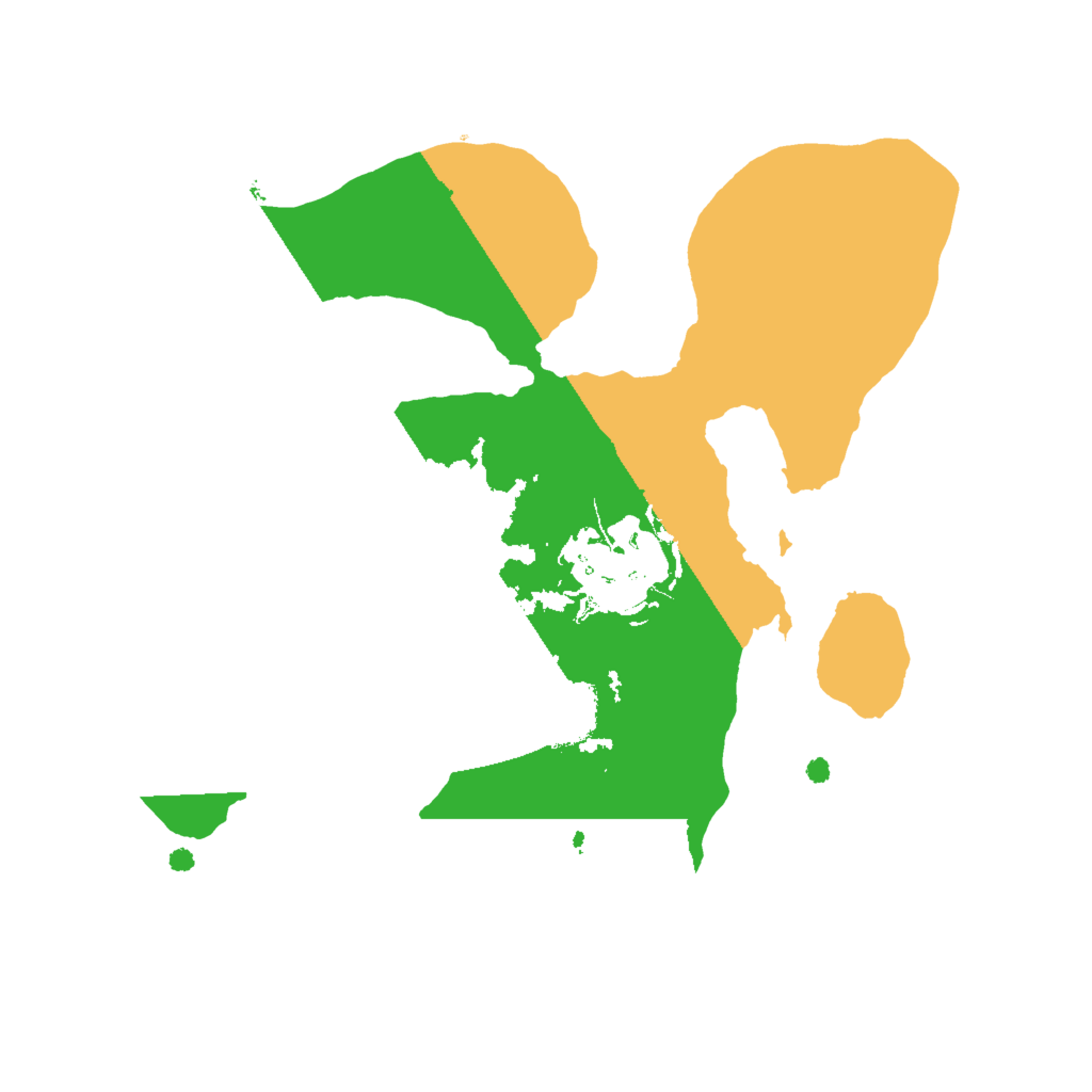 Biome Rust Map: Procedural Map, Size: 1800, Seed: 145