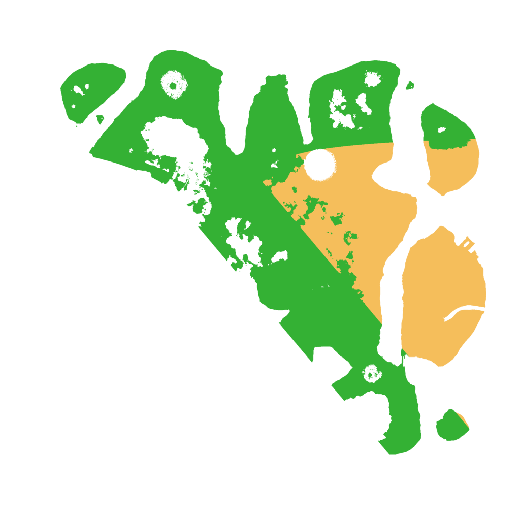 Biome Rust Map: Procedural Map, Size: 3000, Seed: 164968388