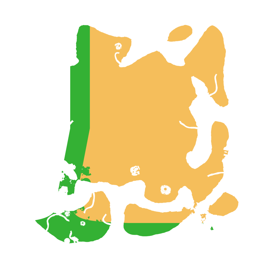 Biome Rust Map: Procedural Map, Size: 3850, Seed: 1156152550