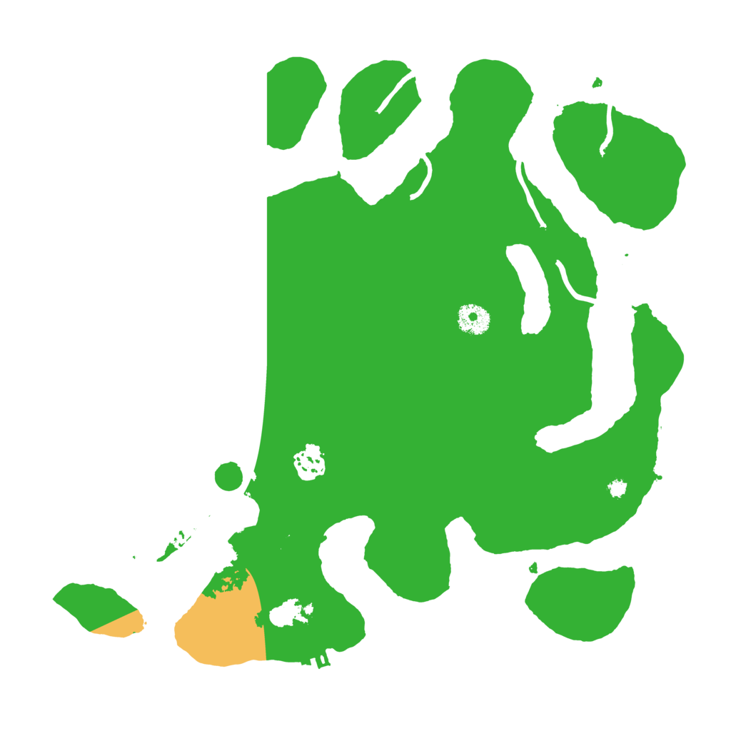 Biome Rust Map: Procedural Map, Size: 3500, Seed: 793210