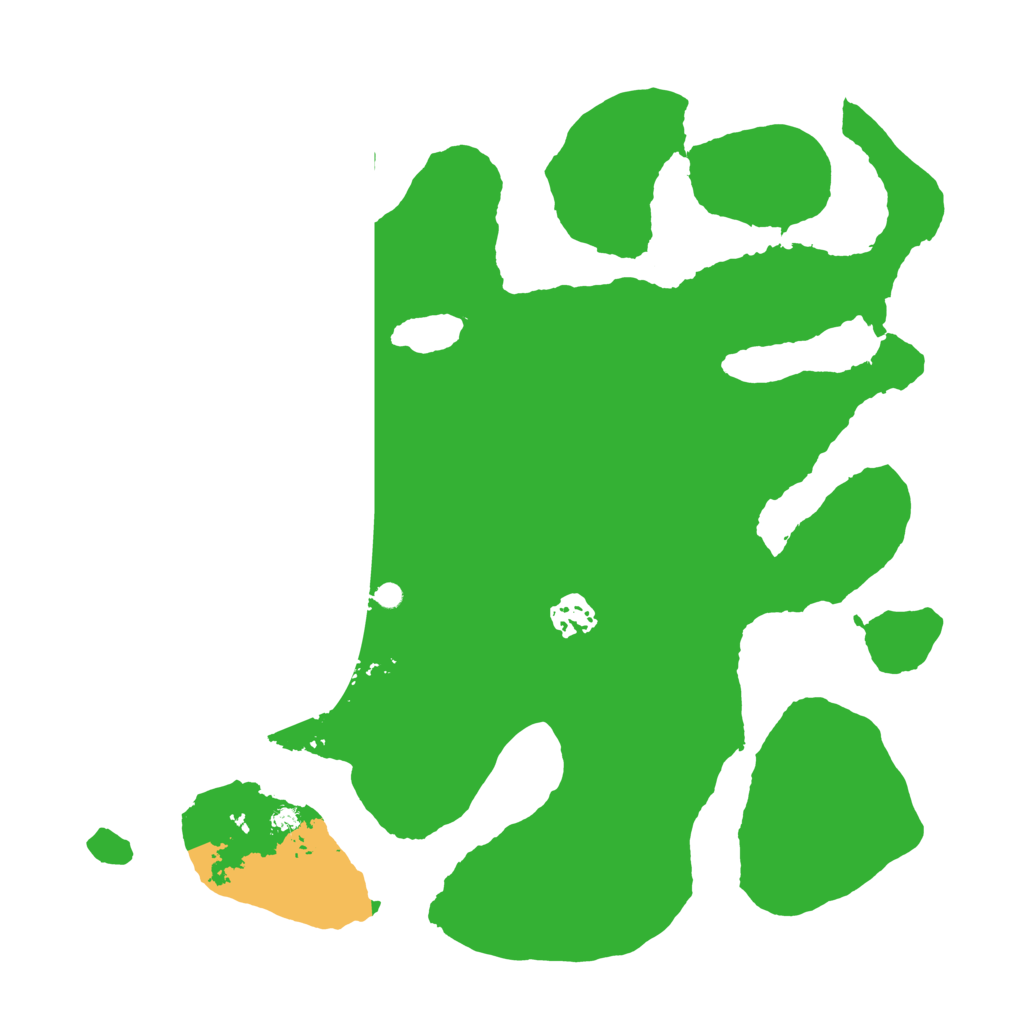 Biome Rust Map: Barren, Size: 3500, Seed: 103856