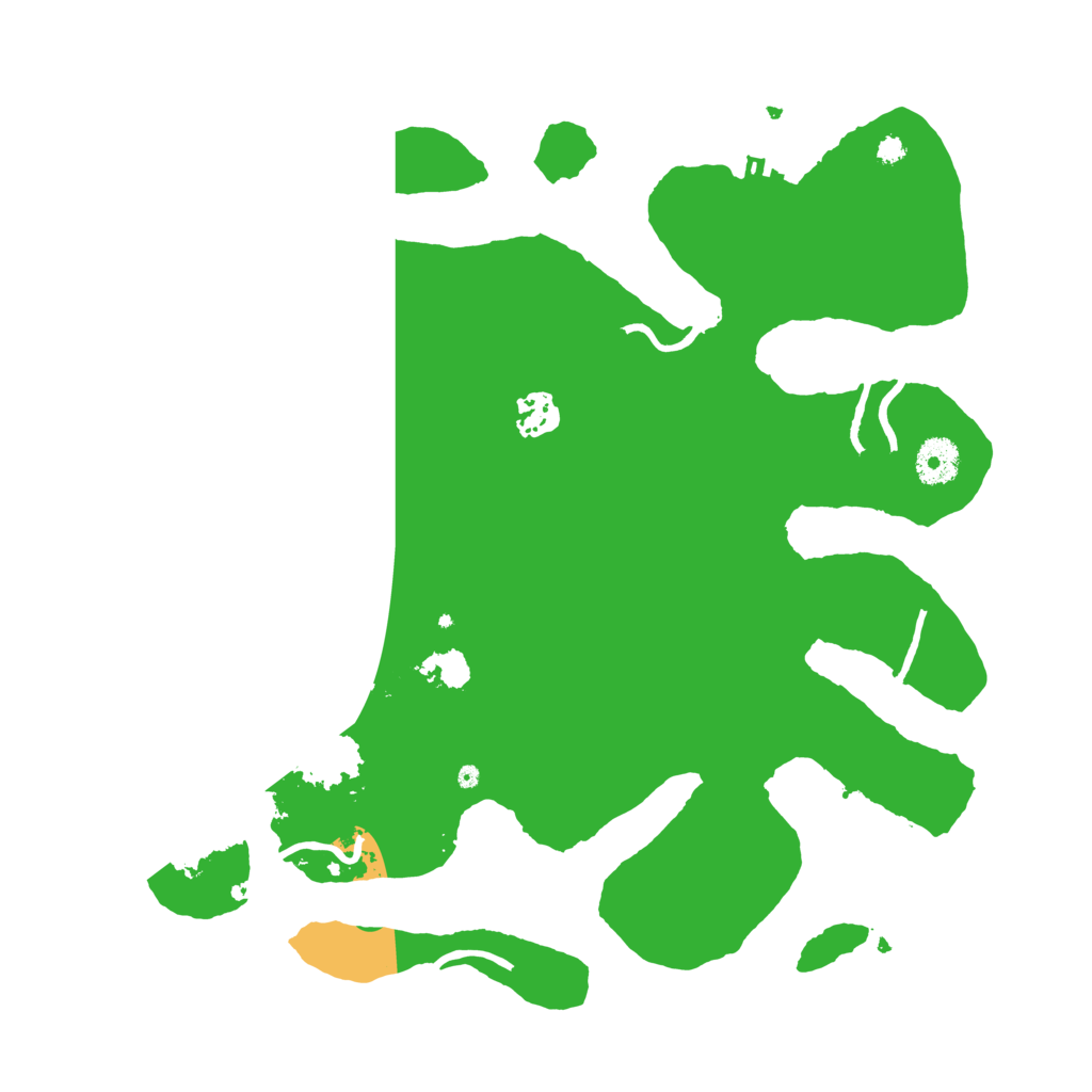 Biome Rust Map: Procedural Map, Size: 3600, Seed: 560