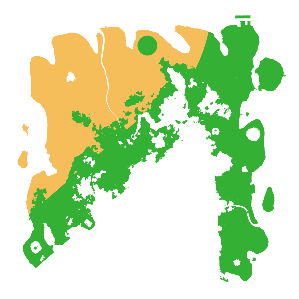 Biome Rust Map: Procedural Map, Size: 4000, Seed: 1568027127