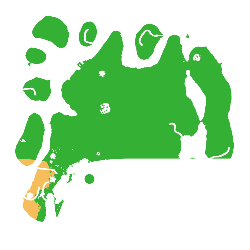 Biome Rust Map: Procedural Map, Size: 3500, Seed: 944539490