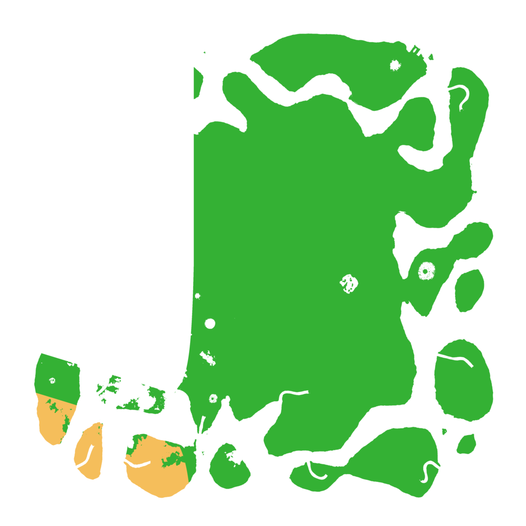 Biome Rust Map: Procedural Map, Size: 4500, Seed: 1585061523