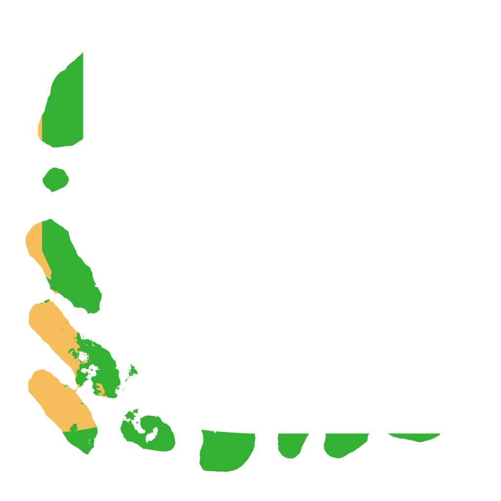 Biome Rust Map: Barren, Size: 4300, Seed: 74645