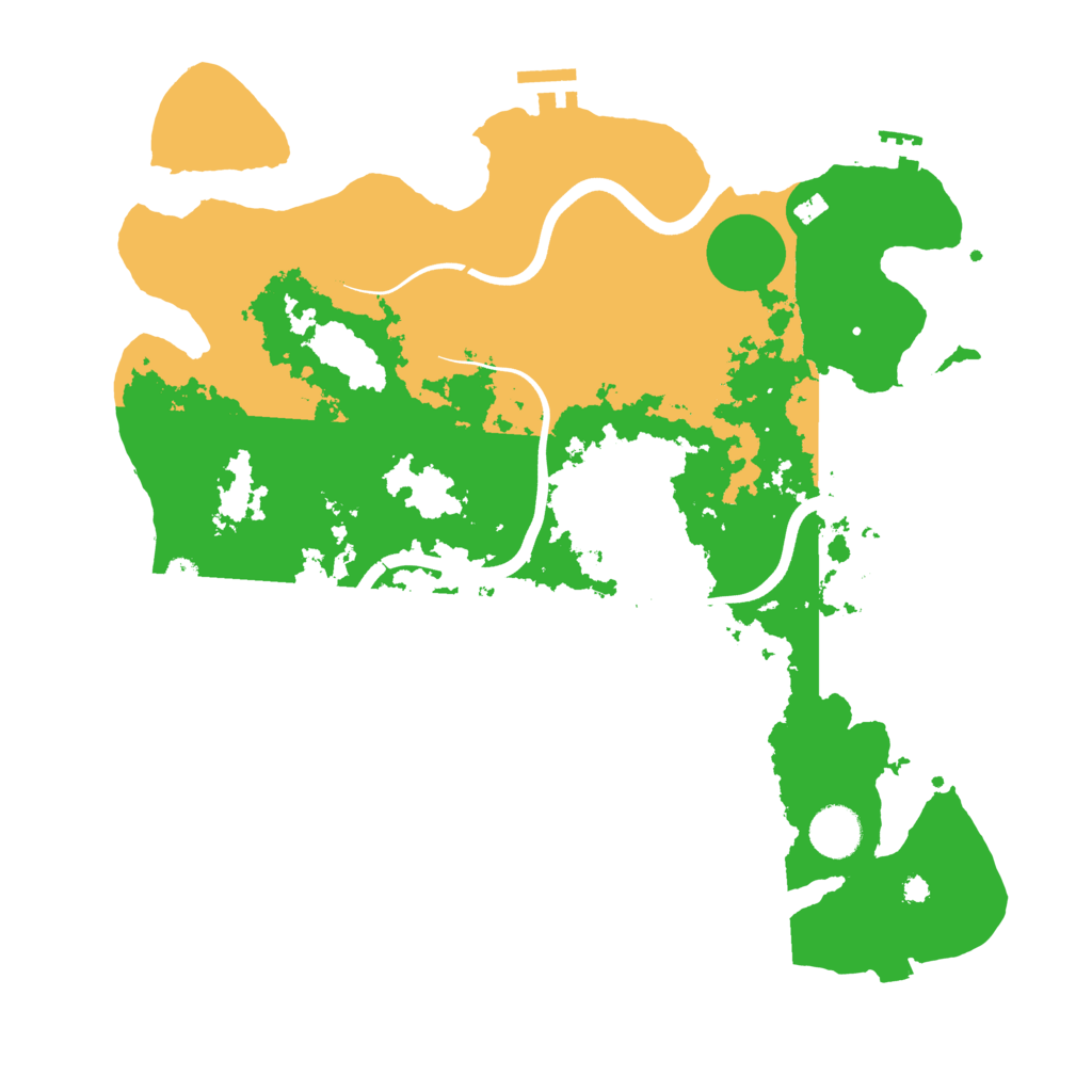 Biome Rust Map: Procedural Map, Size: 3750, Seed: 22387480