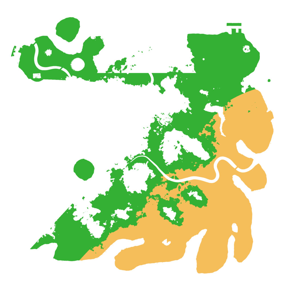 Biome Rust Map: Procedural Map, Size: 4000, Seed: 795605