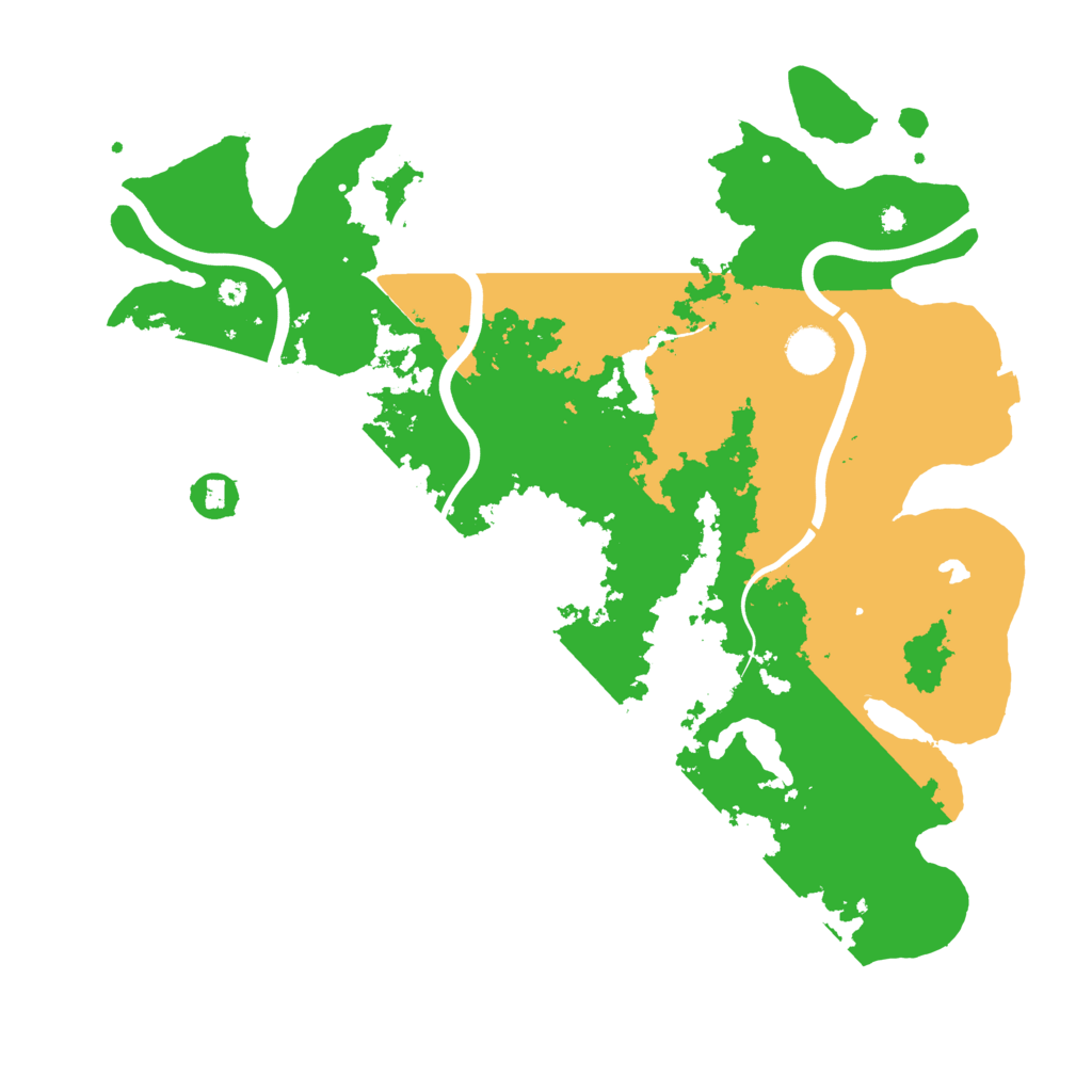 Biome Rust Map: Procedural Map, Size: 4000, Seed: 756592