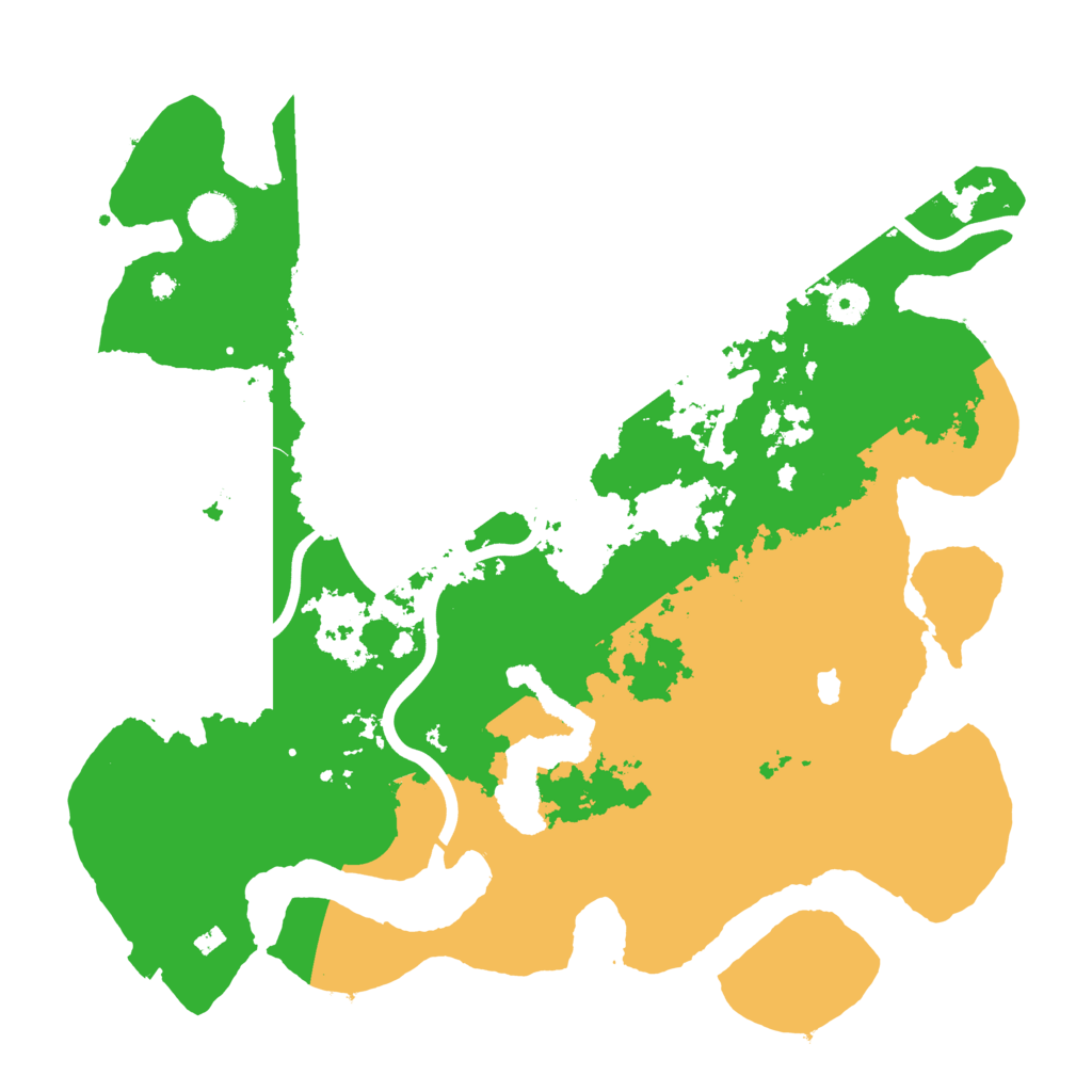 Biome Rust Map: Procedural Map, Size: 4000, Seed: 776558