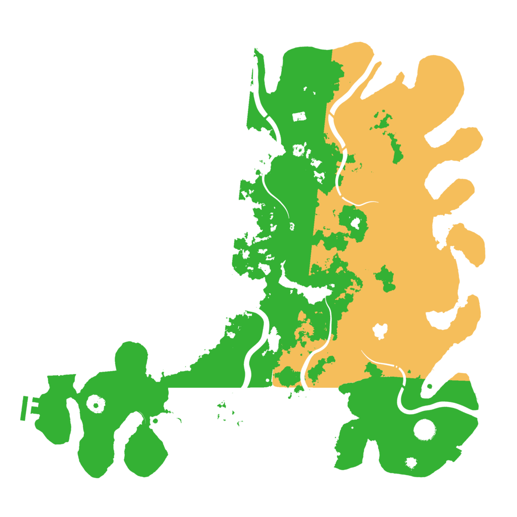 Biome Rust Map: Procedural Map, Size: 4250, Seed: 31910