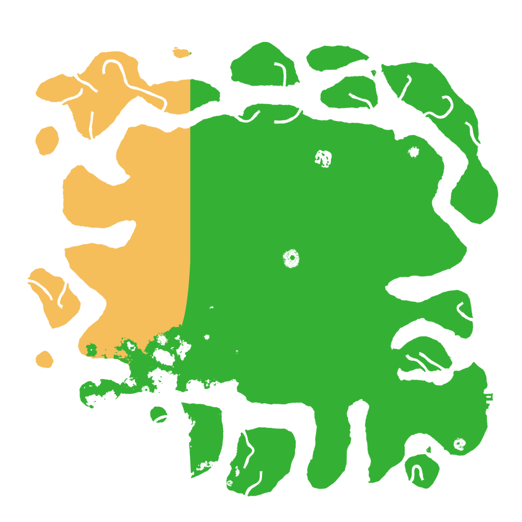 Biome Rust Map: Procedural Map, Size: 4500, Seed: 3629