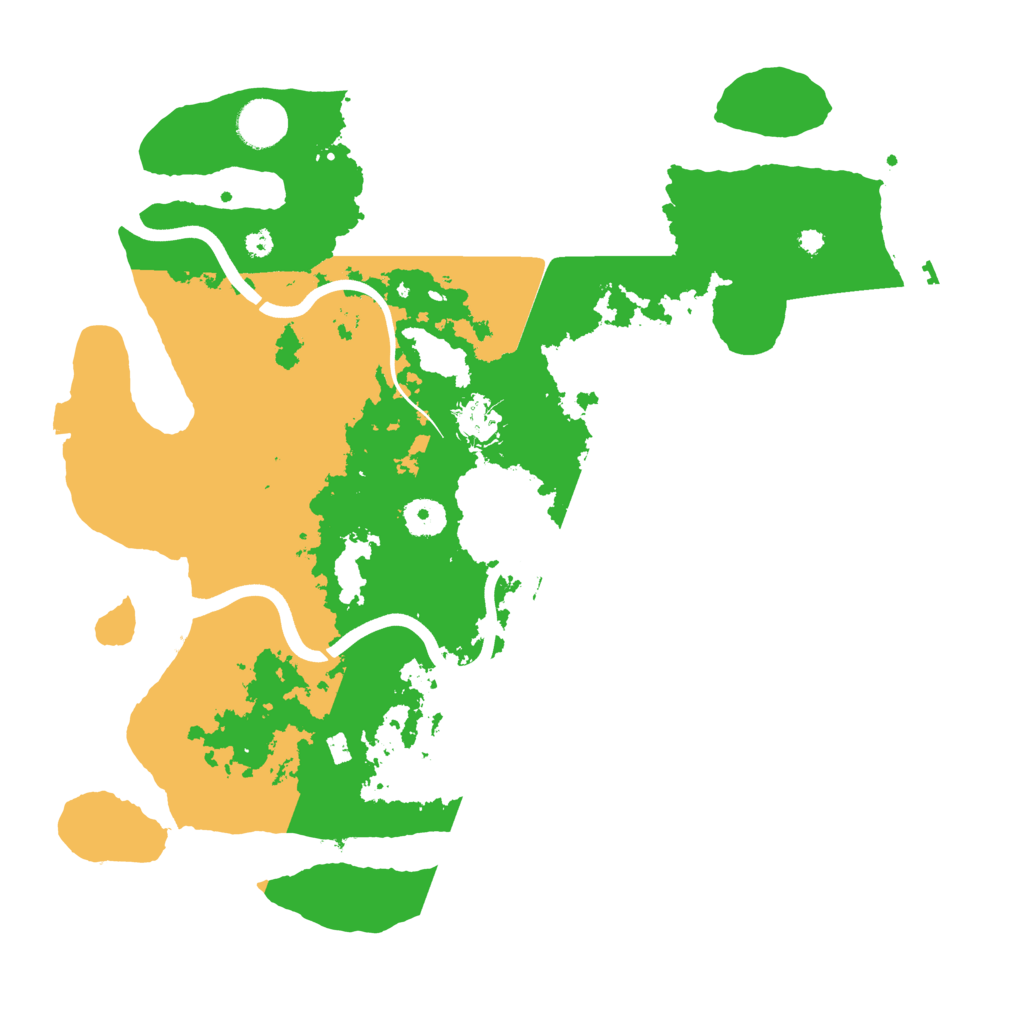 Biome Rust Map: Procedural Map, Size: 3800, Seed: 1625371449