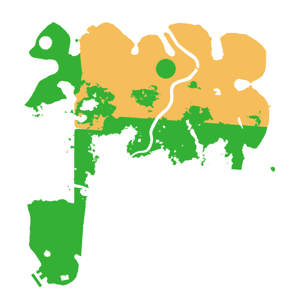 Biome Rust Map: Procedural Map, Size: 4000, Seed: 1863613635