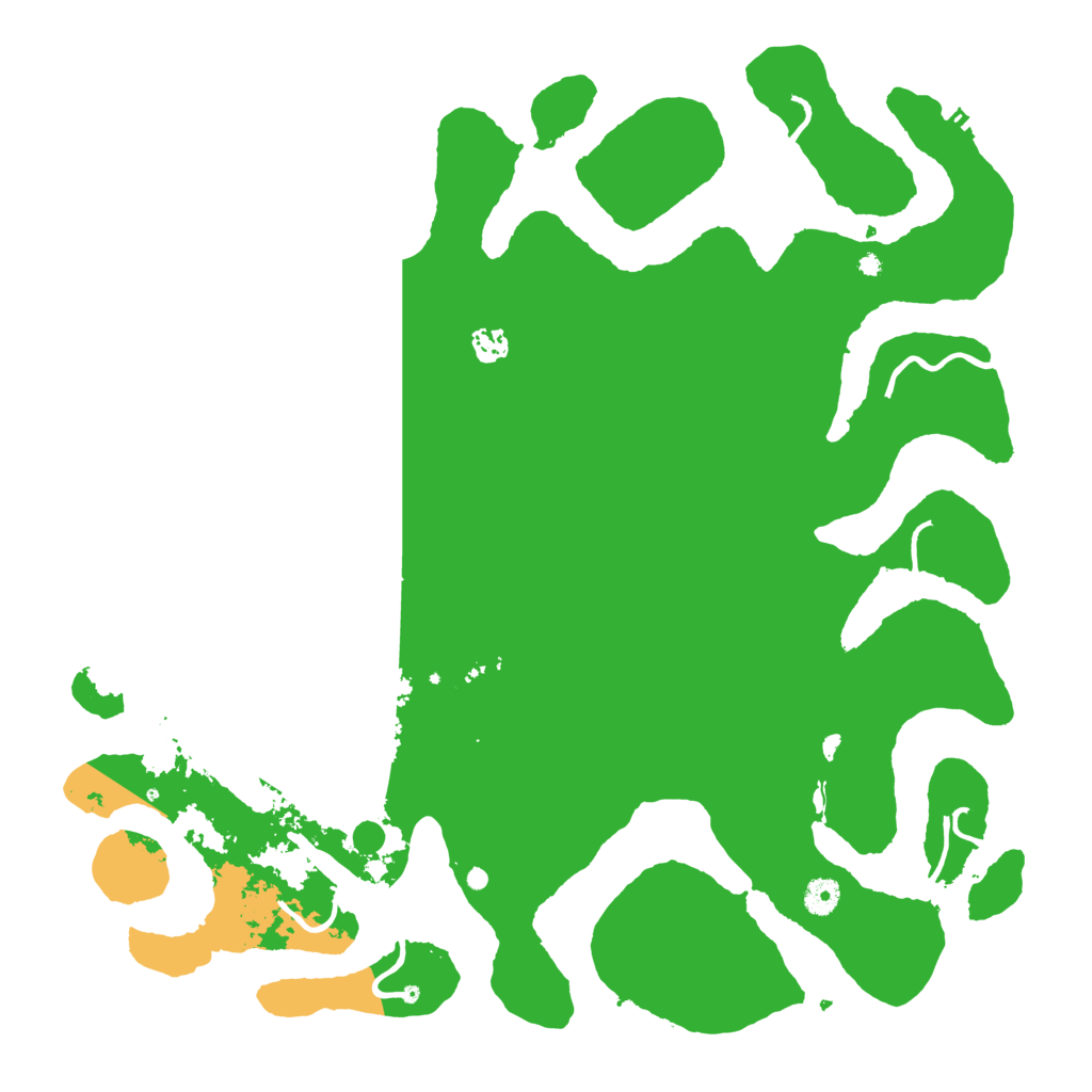 Biome Rust Map: Procedural Map, Size: 4500, Seed: 6973211