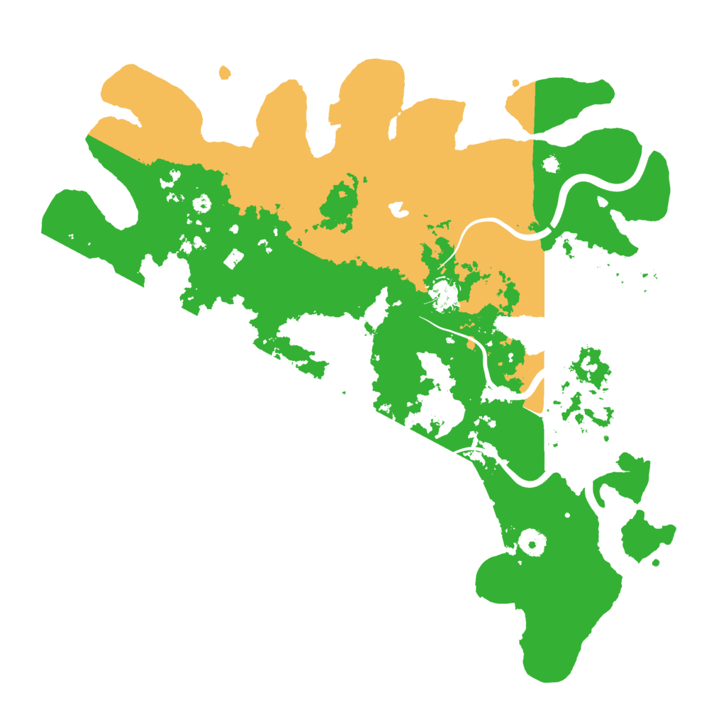 Biome Rust Map: Procedural Map, Size: 4000, Seed: 1569669777
