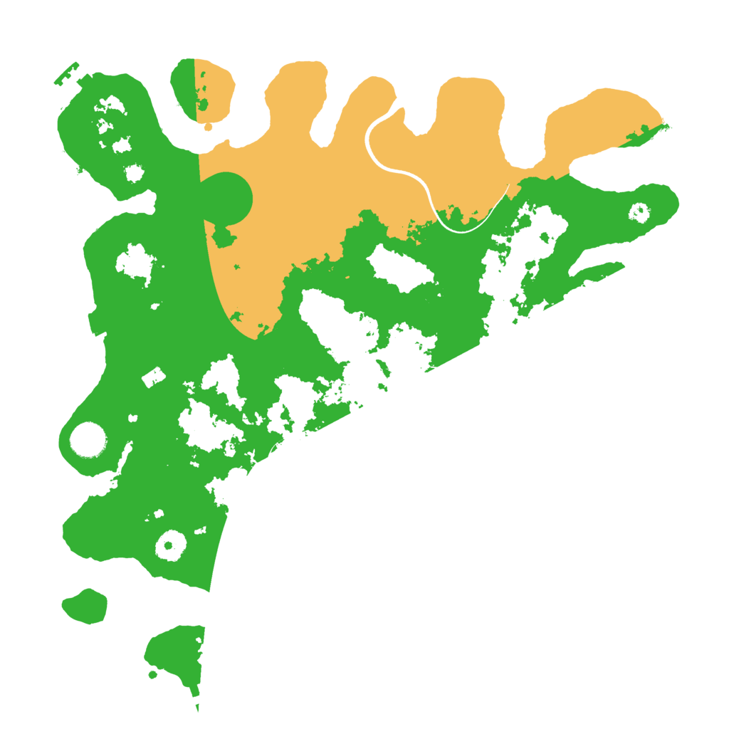 Biome Rust Map: Procedural Map, Size: 3600, Seed: 1892914568