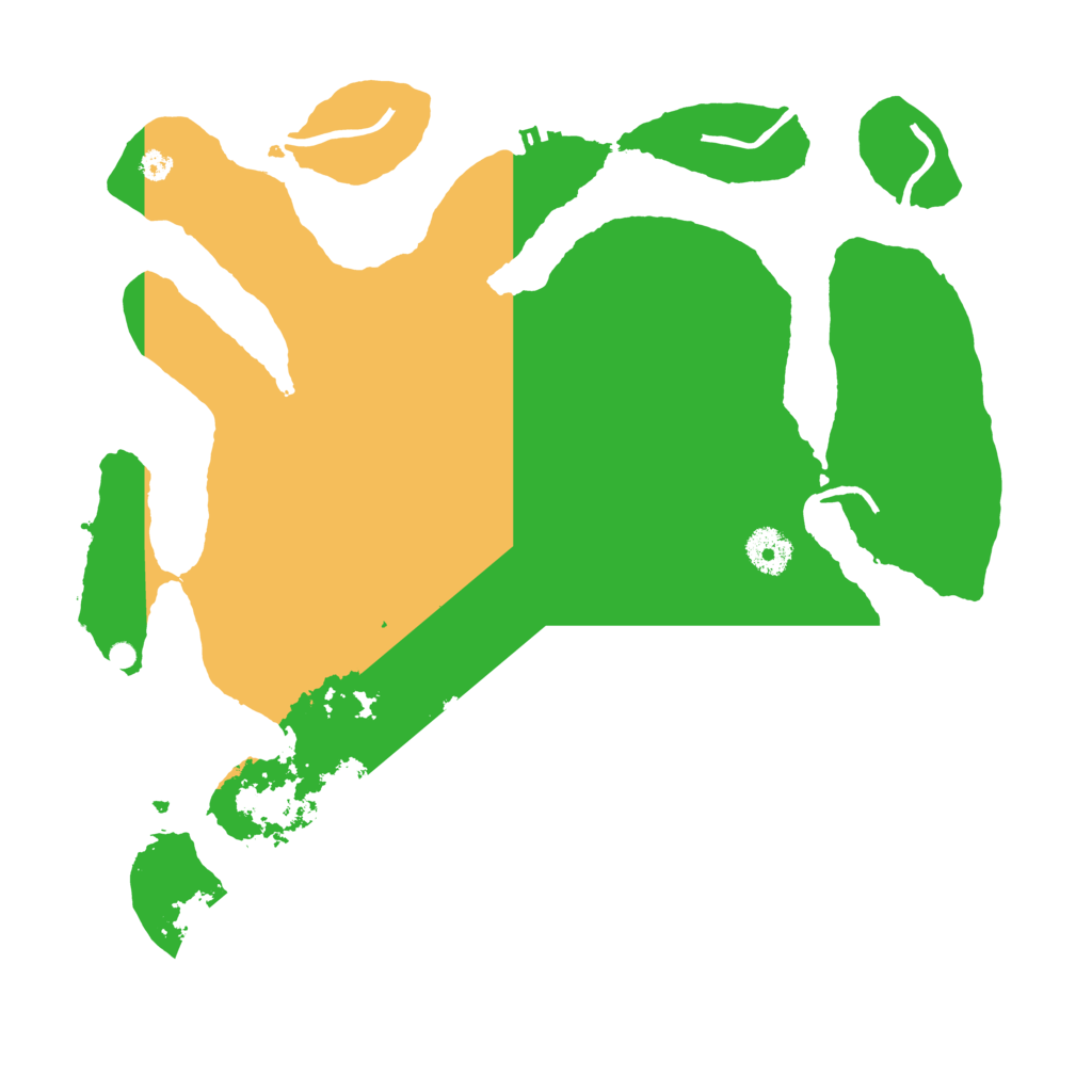 Biome Rust Map: Procedural Map, Size: 3600, Seed: 472327711