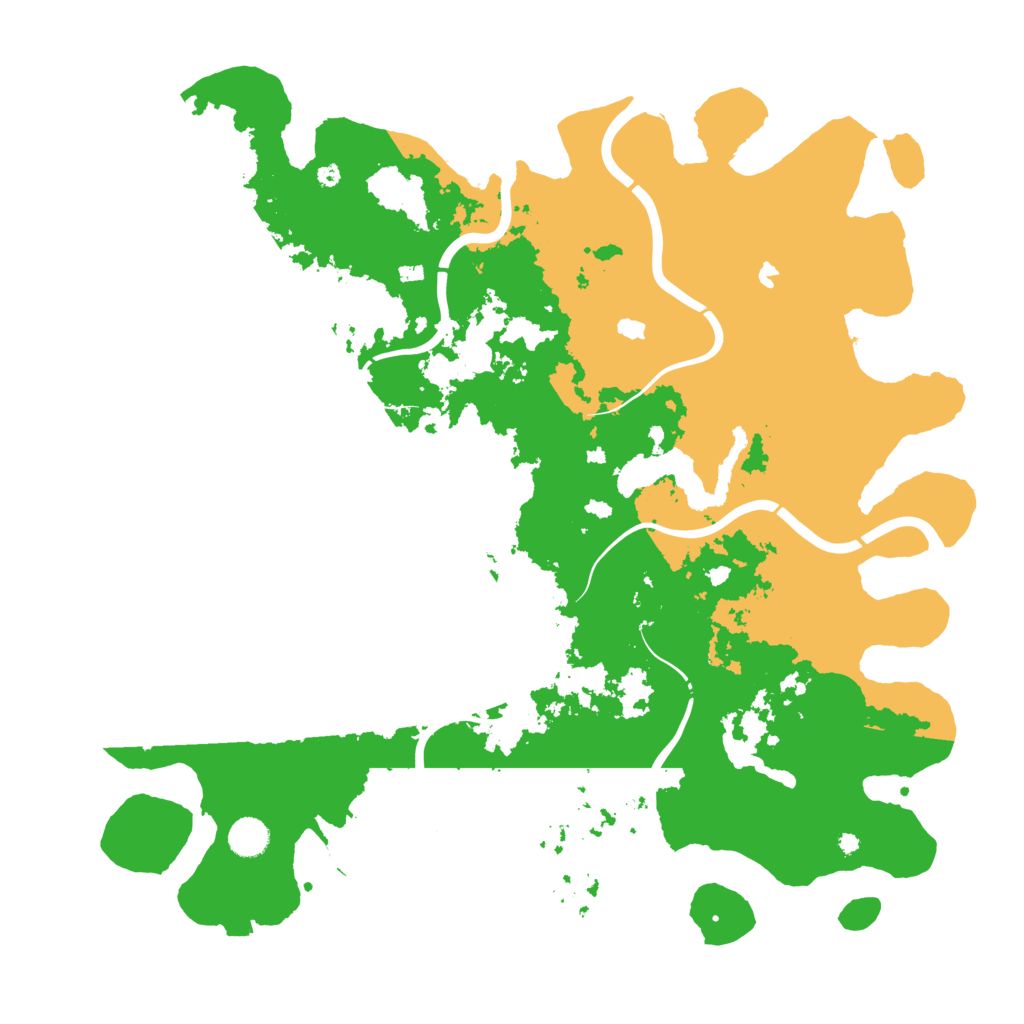 Biome Rust Map: Procedural Map, Size: 4500, Seed: 1297232
