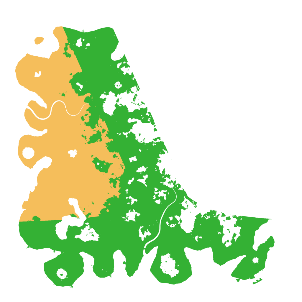 Biome Rust Map: Procedural Map, Size: 4500, Seed: 65136584