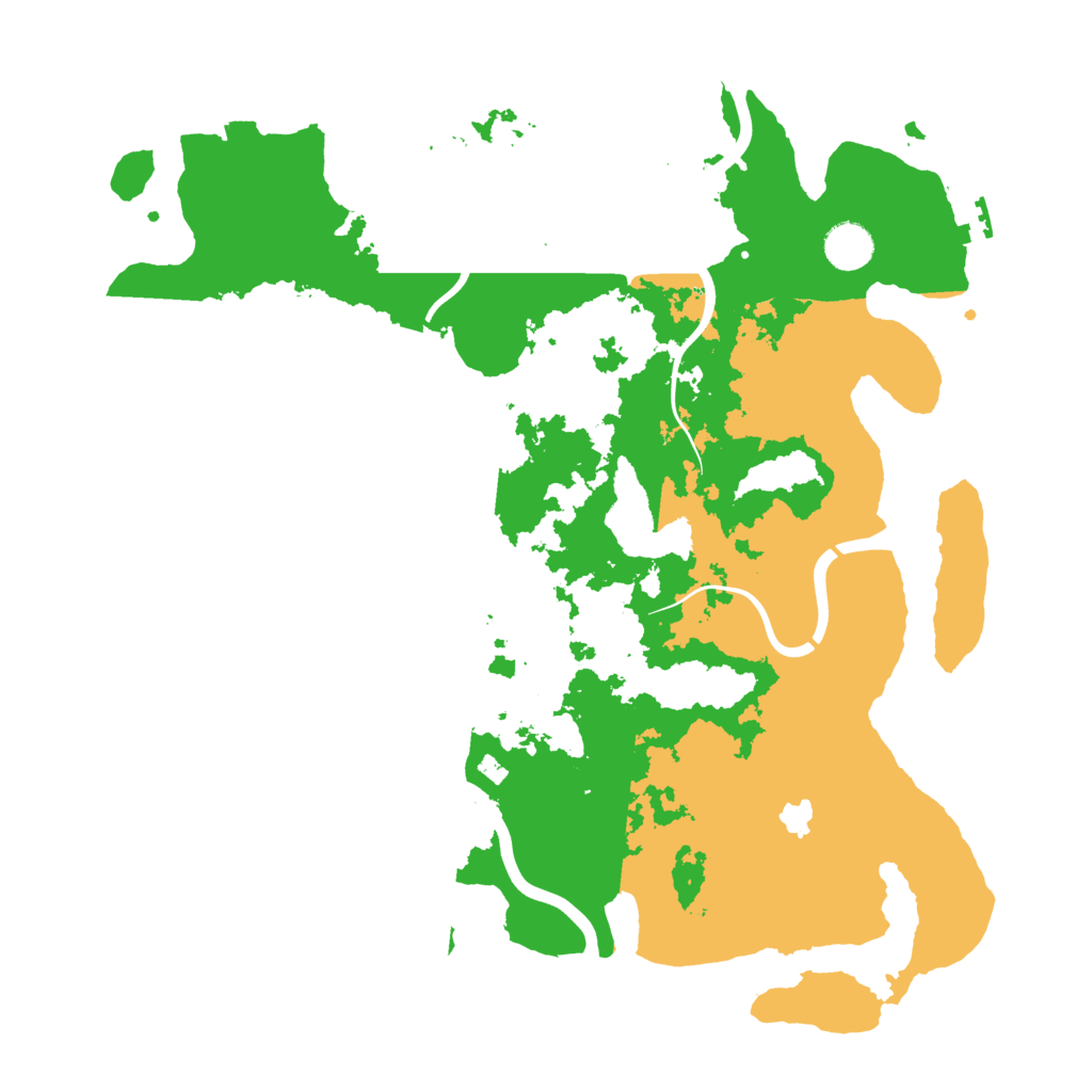 Biome Rust Map: Procedural Map, Size: 4000, Seed: 65284945