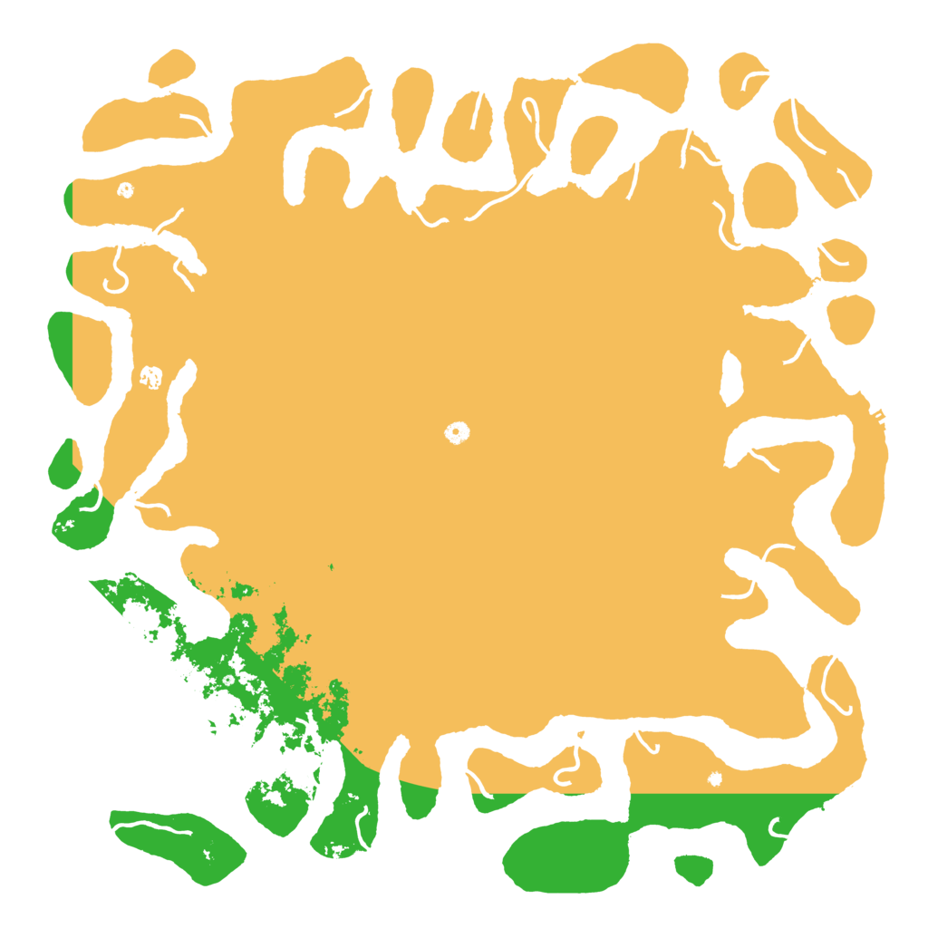 Biome Rust Map: Procedural Map, Size: 6000, Seed: 751770063