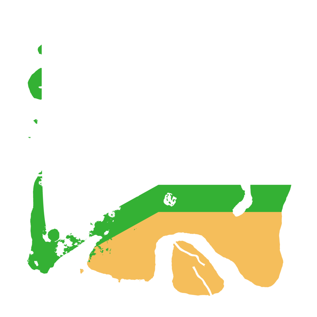 Biome Rust Map: Procedural Map, Size: 3700, Seed: 570509118