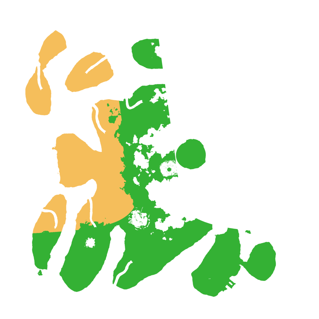 Biome Rust Map: Procedural Map, Size: 3000, Seed: 23241232